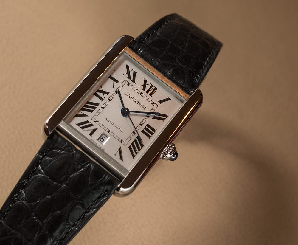 value used cartier tank watch