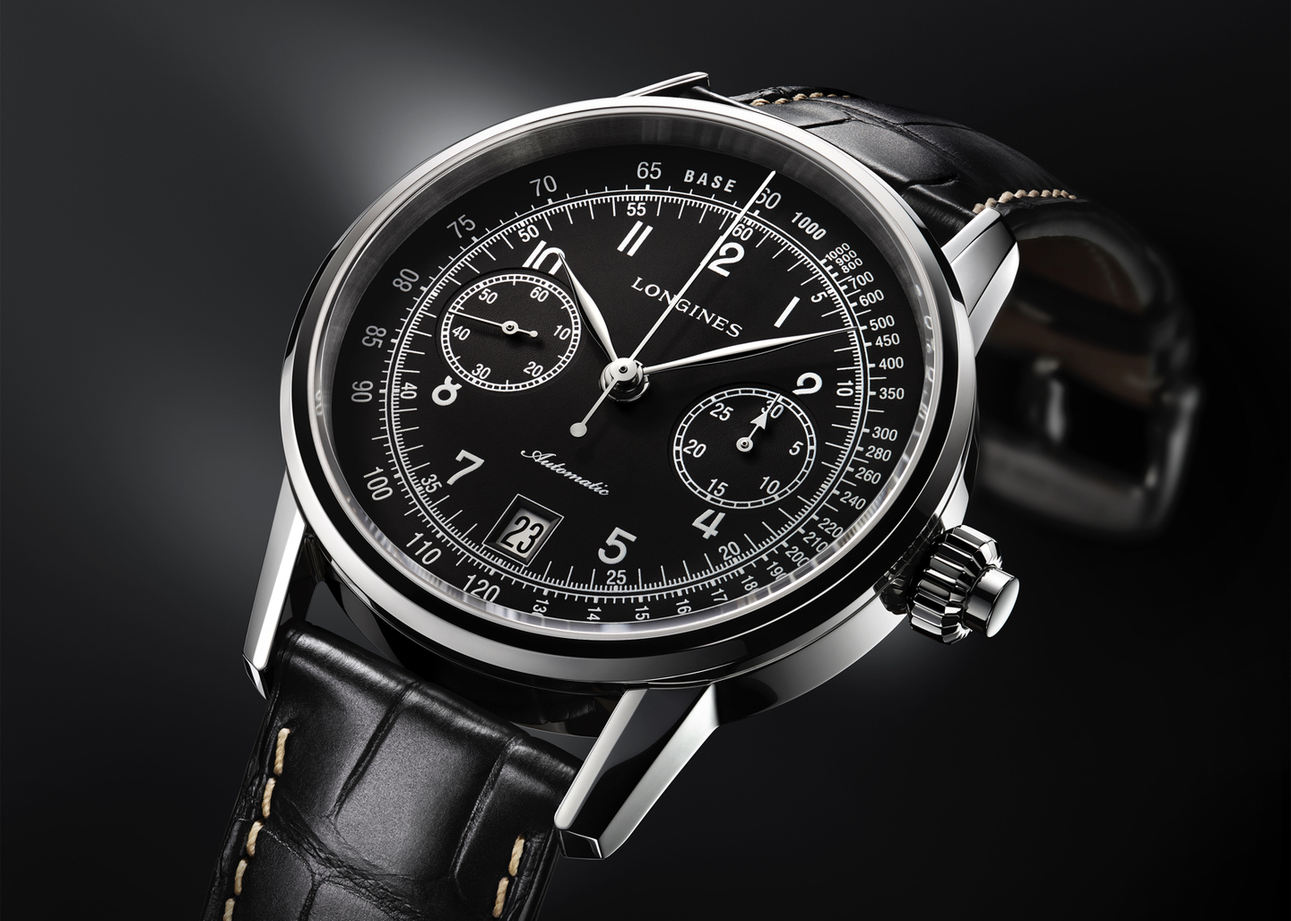 Longines introduces a new single pusher chronograph - Luxury Watches ...