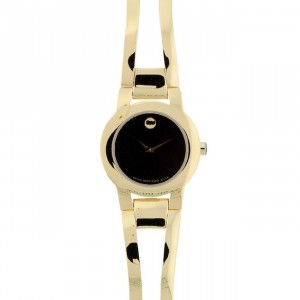 A Total Reviews Of Movado Women’s 604758 Amorosa Gold-Tone Stainless Steel Bangle Bracelet Watch