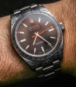 Watch Review: Rolex Milgauss 116400 Engraved By MadeWorn