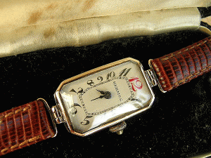 Exploding Numerals 1928 With Hermes Gold Ladies Watch